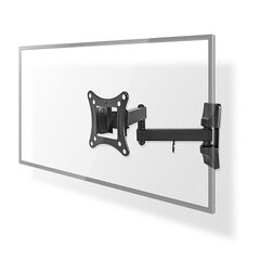 Nedis TVWM1510BK TV wall mount up to LED / LCD / PLASMA TV 13-27 / 15kg hind ja info | Teleri seinakinnitused ja hoidjad | hansapost.ee