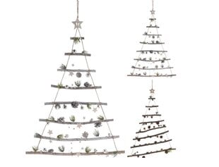 Рождественская декорация Подвесная елка цена и информация | Декорации | hansapost.ee