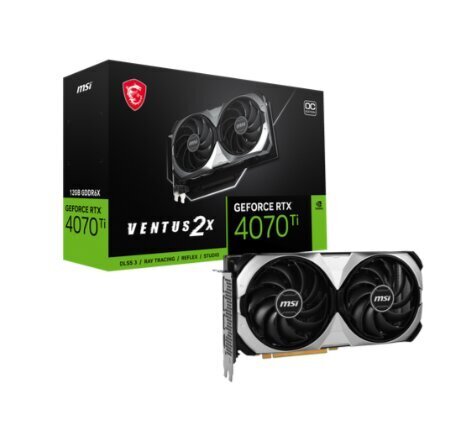 GeForce RTX 4070 Ti Ventus 2X 12G OC hind ja info | Videokaardid | hansapost.ee