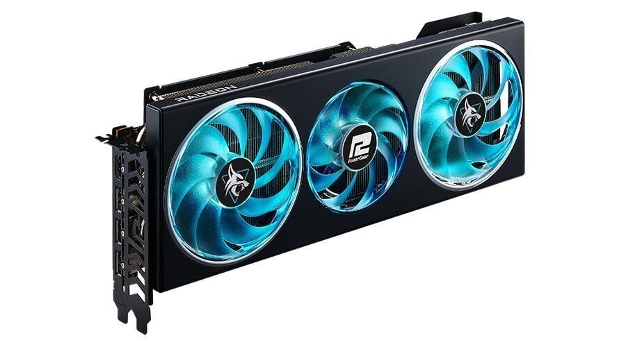 PowerColor Hellhound AMD Radeon RX 7700 XT (RX 7700 XT 12G-L/OC) цена и информация | Videokaardid | hansapost.ee