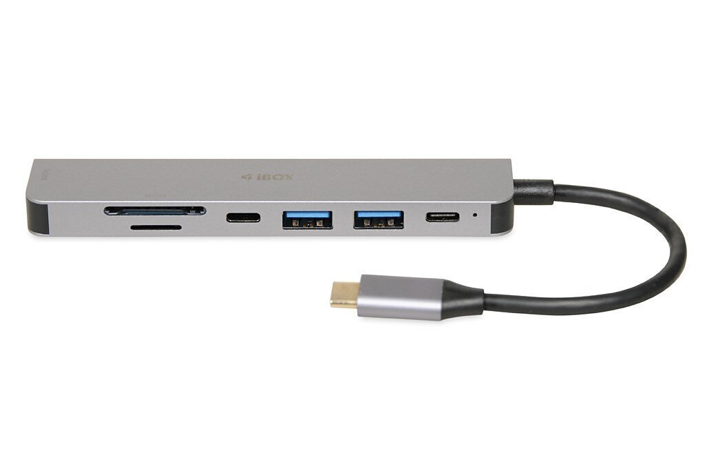 iBox USHIBOIUH3SL4K цена и информация | USB adapterid ja jagajad | hansapost.ee