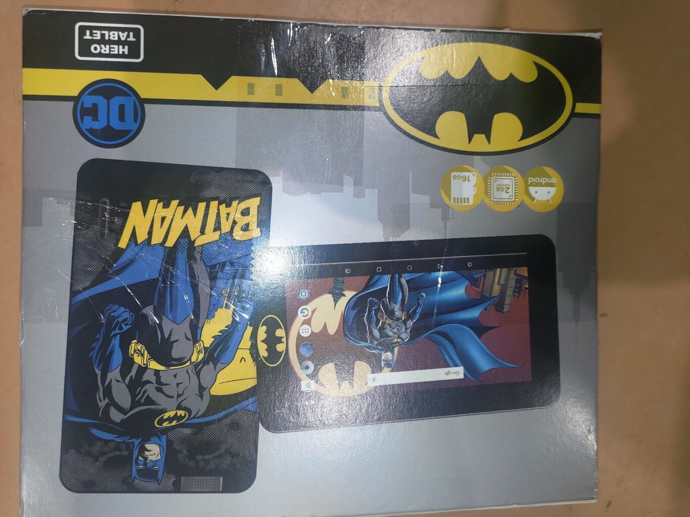 Defektiga toode. eSTAR 7" HERO Batman 2/16GB hind ja info | Defektiga tooted | hansapost.ee