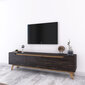 Defektiga toode. TV laud Kalune Design D1, must/pruun hind ja info | Defektiga tooted | hansapost.ee