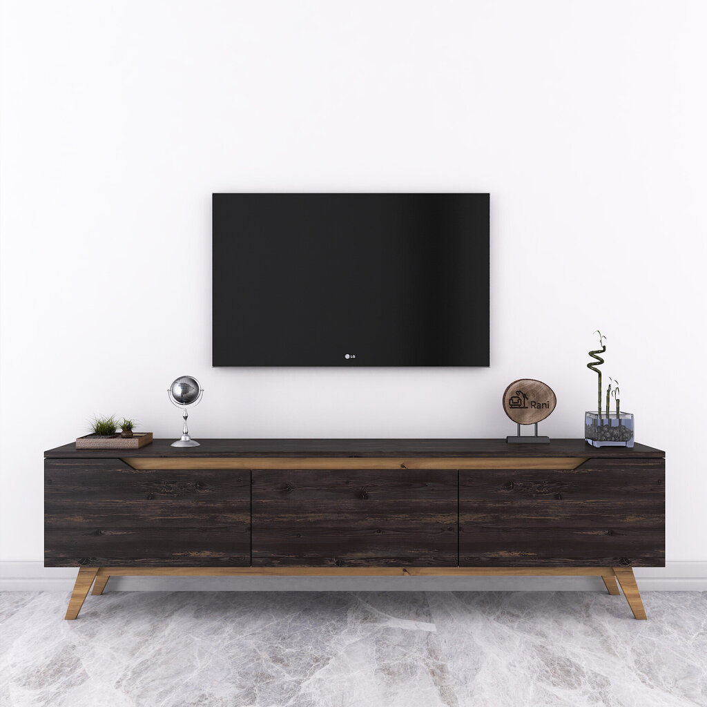Defektiga toode. TV laud Kalune Design D1, must/pruun цена и информация | Defektiga tooted | hansapost.ee