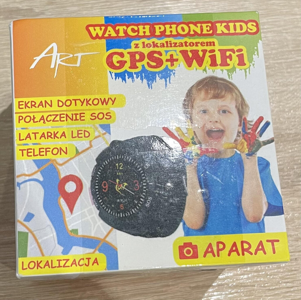 Defektiga toode. Art Kids Smart SGPS-03 Black hind ja info | Defektiga tooted | hansapost.ee