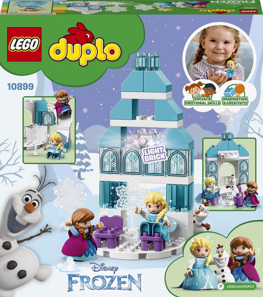 10899 LEGO® DUPLO Külmunud jääloss hind ja info | Klotsid ja konstruktorid | hansapost.ee