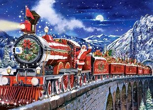 Pusle 200 Santas Coming to Town hind ja info | Pusled lastele ja täiskasvanutele | hansapost.ee