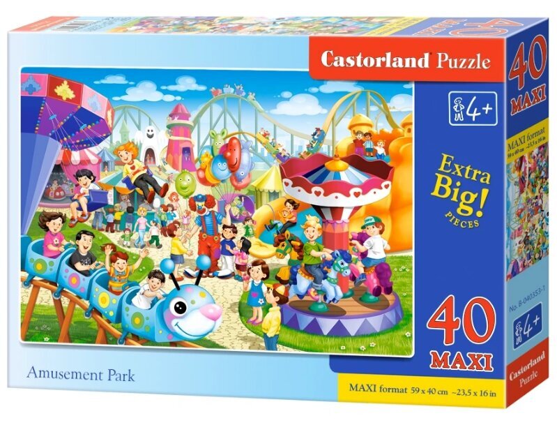Pusle Castorland, 40 tk, Amusement Park цена и информация | Pusled lastele ja täiskasvanutele | hansapost.ee