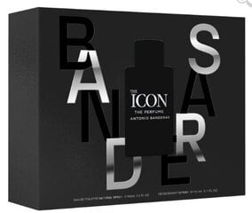 Подарочный набор для мужчин Antonio Banderas The Icon  цена и информация | Духи для Него | hansapost.ee