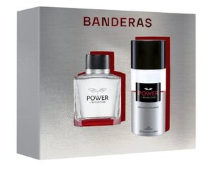 Набор Antonio Banderas Power Of Seduction для мужчин: туалетная вода EDT, 100 мл + дезодорант, 150 мл цена и информация | Мужские духи | hansapost.ee