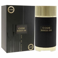 Парфюмированная вода Code Marron Oud EDP для женщин/мужчин, 100 мл цена и информация | Женские духи | hansapost.ee