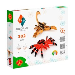 Origami 3D - 2 in1 ämblik, skorpion цена и информация | Развивающие игрушки для детей | hansapost.ee