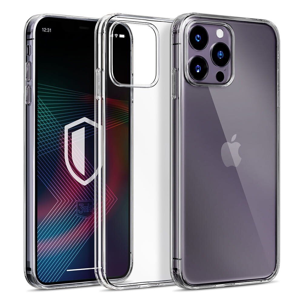3mk Clear Case 1,2mm Apple iPhone 15 Pro hind ja info | Telefonide kaitsekaaned ja -ümbrised | hansapost.ee