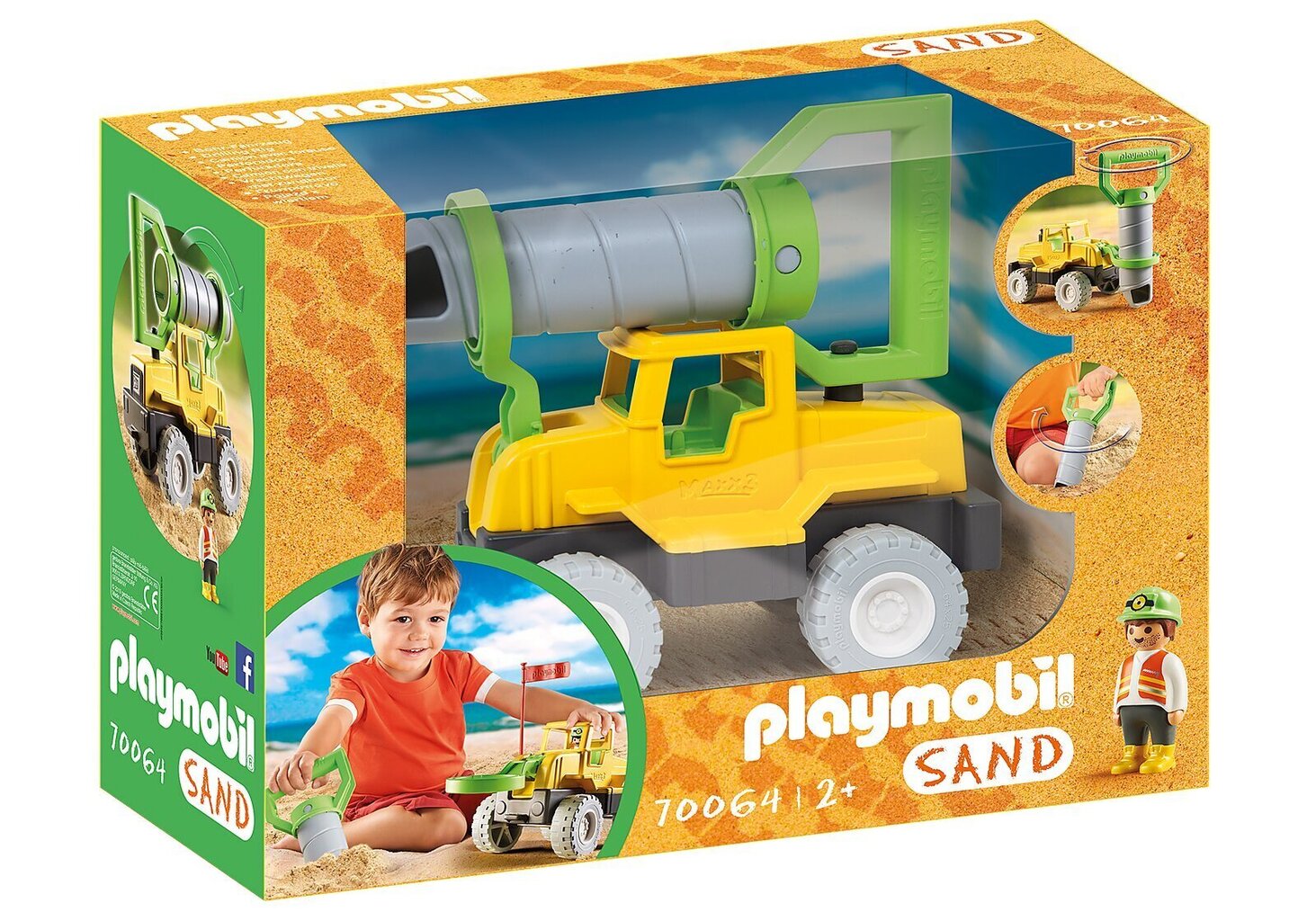 70064 PLAYMOBIL® Sand, Puurimisseade hind ja info | Klotsid ja konstruktorid | hansapost.ee