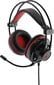 MEDIARANGE HEADSET GAMING GS300/BLACK/RED MRGS300 цена и информация | Kõrvaklapid | hansapost.ee