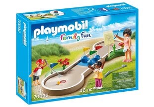 Minigolf 70092 PLAYMOBIL® Family Fun цена и информация | Конструкторы и кубики | hansapost.ee