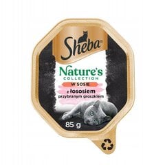 Sheba Nature's Collection с лососем и горошком, 22 х 85 г цена и информация | Sheba Товары для животных | hansapost.ee