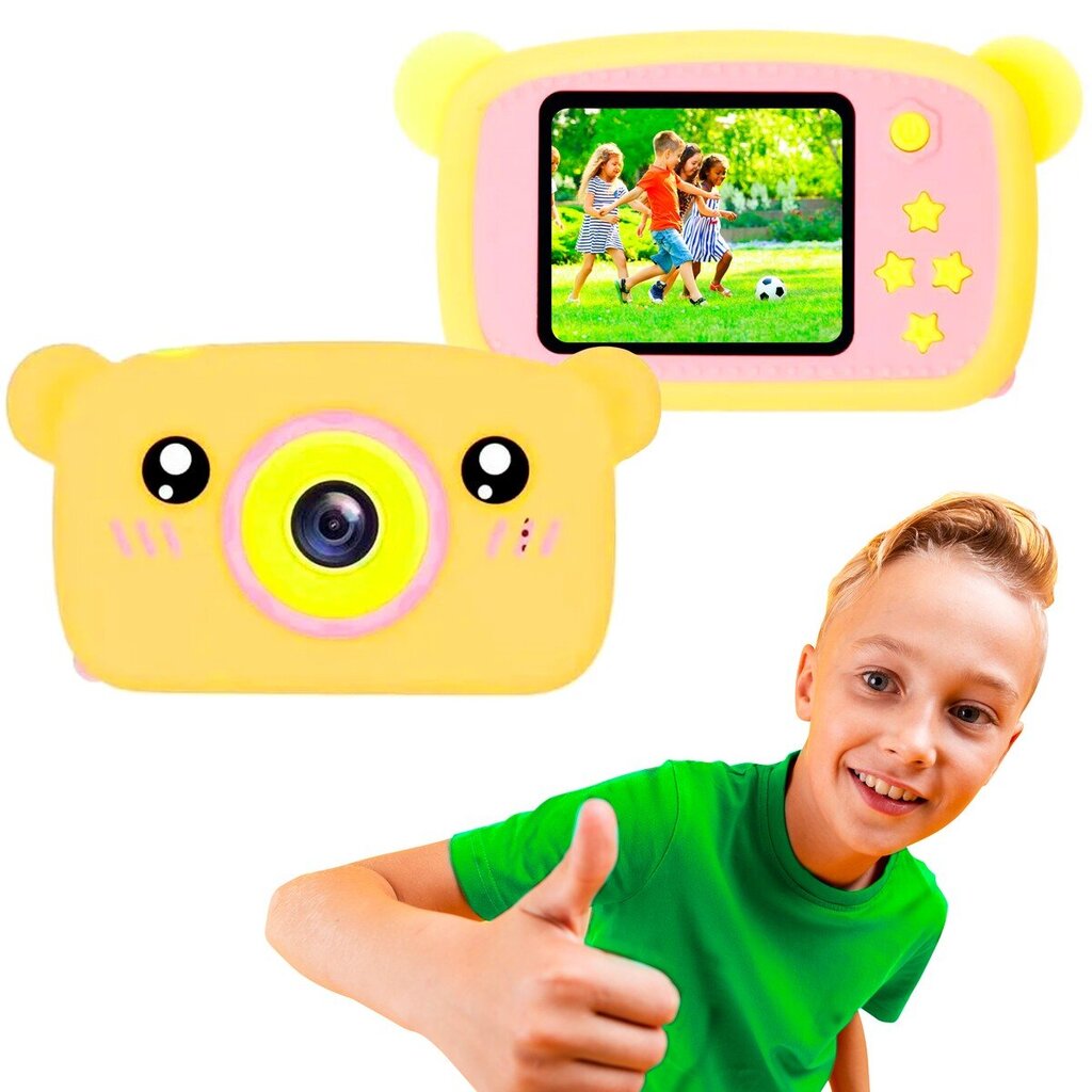 Extralink Kids Camera H25 Orange цена и информация | Fotoaparaadid | hansapost.ee