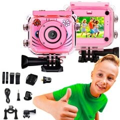 Extralink Kids Camera H18 Pink hind ja info | Videokaamerad | hansapost.ee