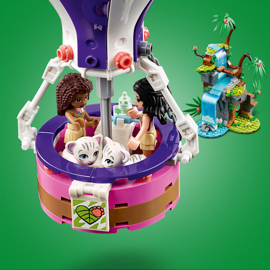 41423 LEGO® Friends Tiigri päästmine džunglis kuumaõhupalliga цена и информация | Klotsid ja konstruktorid | hansapost.ee