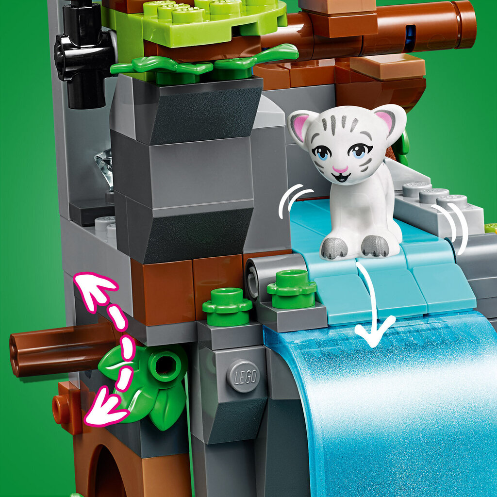 41423 LEGO® Friends Tiigri päästmine džunglis kuumaõhupalliga hind ja info | Klotsid ja konstruktorid | hansapost.ee