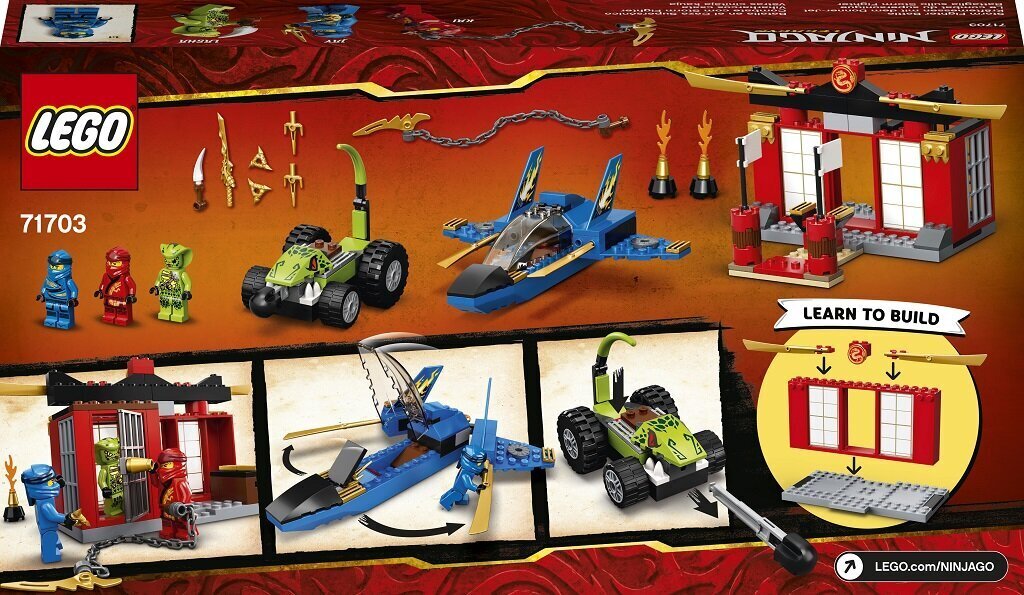 71703 LEGO® NINJAGO Tormihävitaja lahing цена и информация | Klotsid ja konstruktorid | hansapost.ee