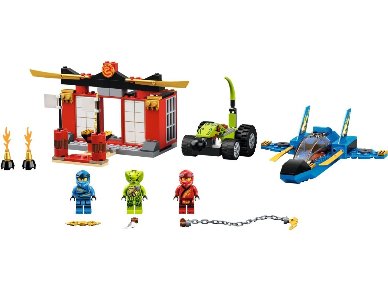 71703 LEGO® NINJAGO Tormihävitaja lahing цена и информация | Klotsid ja konstruktorid | hansapost.ee