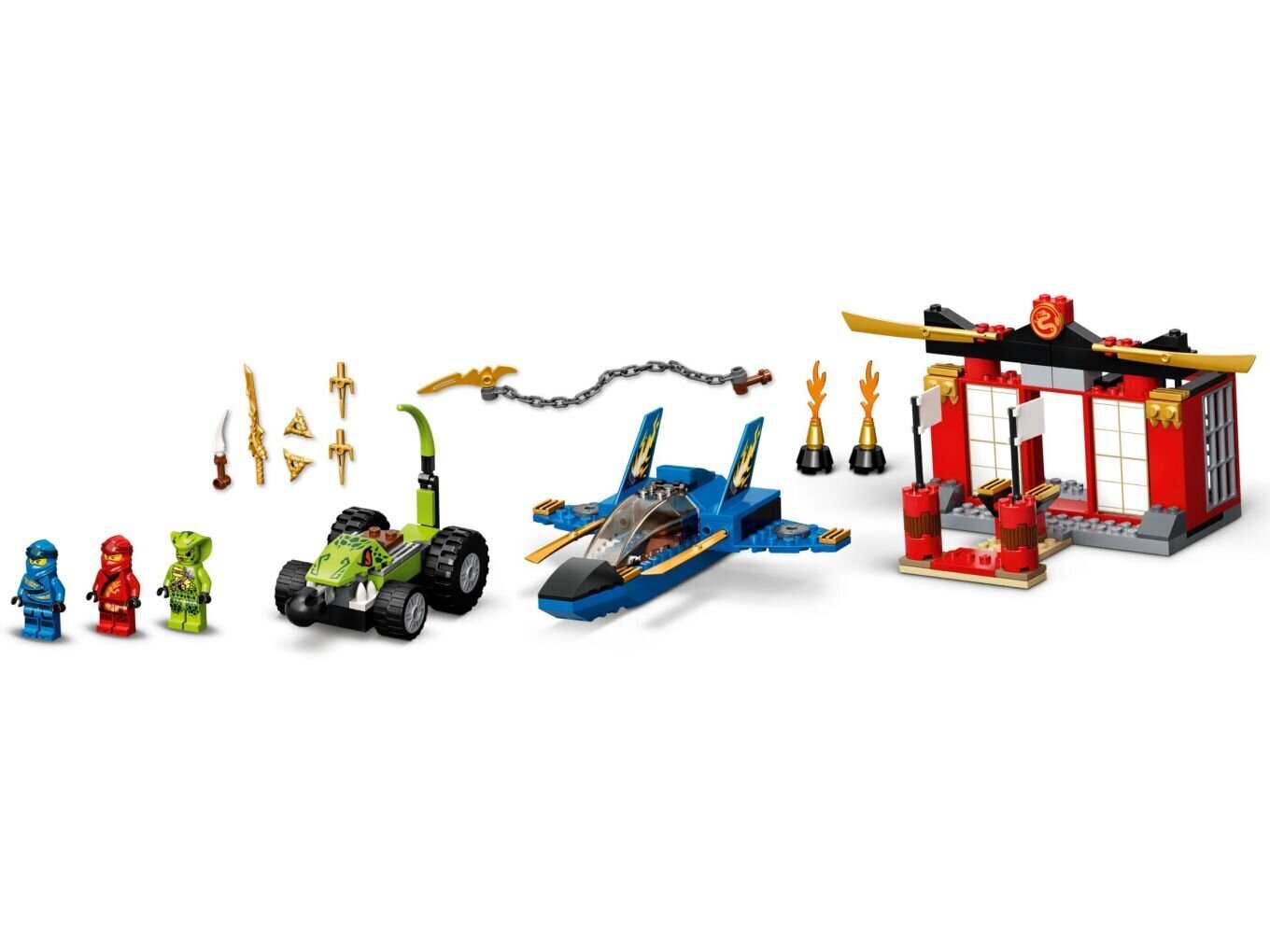 71703 LEGO® NINJAGO Tormihävitaja lahing цена и информация | Klotsid ja konstruktorid | hansapost.ee