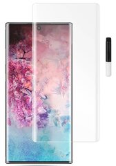 Evelatus Clear Glass UV + Samsung Galaxy Note 10 hind ja info | Ekraani kaitseklaasid ja kaitsekiled | hansapost.ee