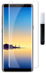 Evelatus Clear Glass UV + Samsung Galaxy Note 8 цена и информация | Защитные пленки для телефонов | hansapost.ee