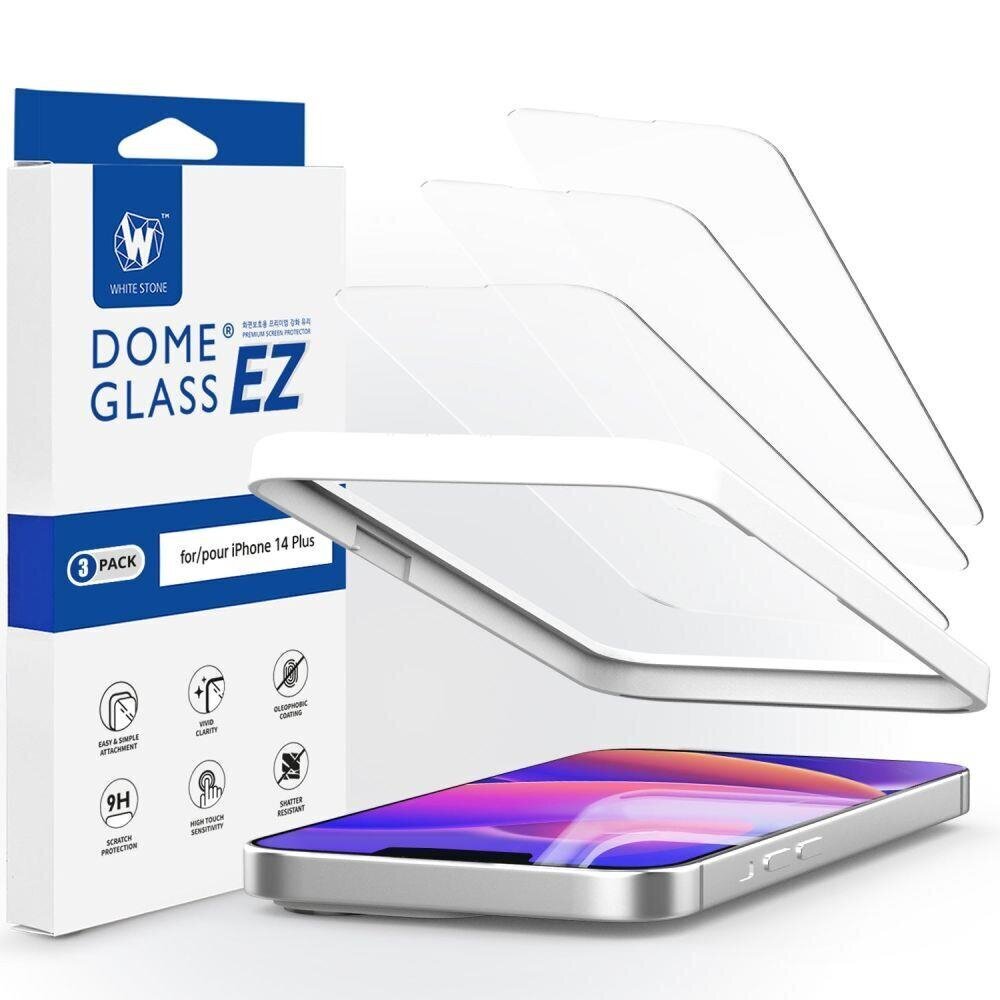 Whitestone Iphone 14 Plus цена и информация | Ekraani kaitseklaasid ja kaitsekiled | hansapost.ee