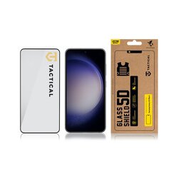 Tactical Glass Shield 5D for Samsung Galaxy S21 FE 5G Black цена и информация | Защитные пленки для телефонов | hansapost.ee