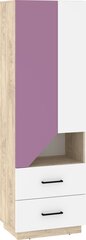 Полка Meblocross Pax-18, коричневый/белый/фиолетовый цвет цена и информация | Полки | hansapost.ee