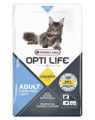 Versele-Laga Opti Life Cat Steriliseeritud steriliseeritud kassidele koos kanaga, 2,5 kg hind ja info | Kassi kuivtoit ja kassikrõbinad | hansapost.ee