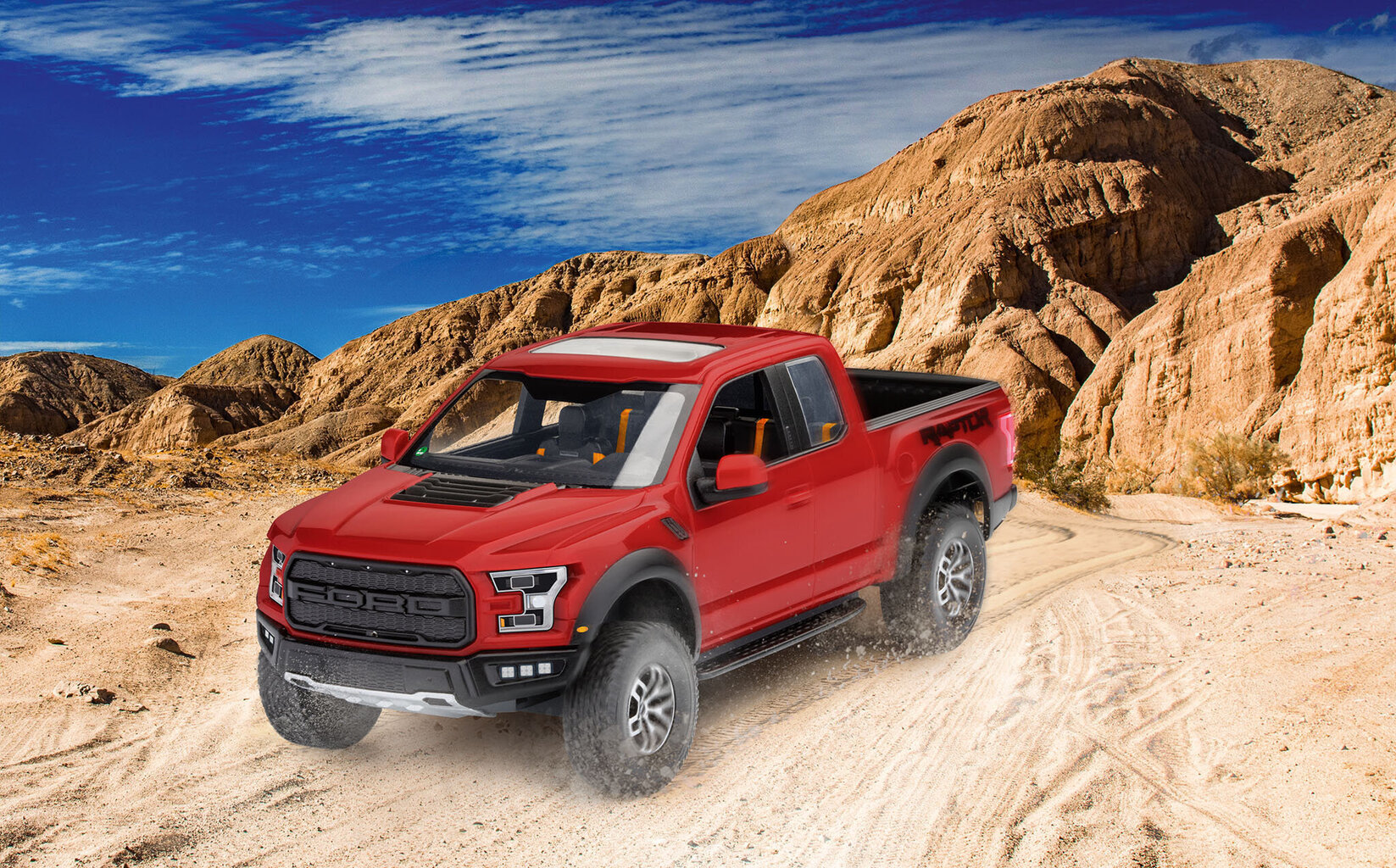 Kokkupandav-liimitav mudelauto konstruktor Ford F-150 Raptor Revell, 07048 цена и информация | Klotsid ja konstruktorid | hansapost.ee