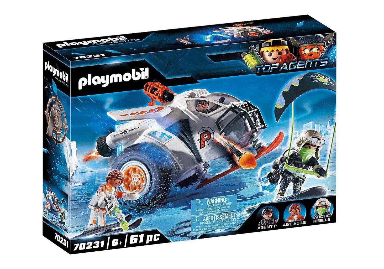 70231 PLAYMOBIL® Top Agents Nutikelk цена и информация | Klotsid ja konstruktorid | hansapost.ee