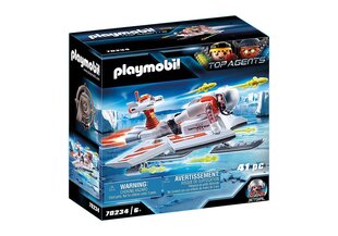 70234 PLAYMOBIL® Top Agents Agent purilennuki ja relvadega цена и информация | Конструкторы и кубики | hansapost.ee