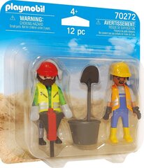 70272 PLAYMOBIL® DuoPack Строители цена и информация | Конструкторы и кубики | hansapost.ee