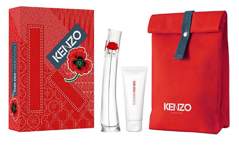 Komplekt naistele Flower By Kenzo: parfüümvesi Edp, 50 ml + ihupiim, 75 ml цена и информация | Parfüümid naistele | hansapost.ee