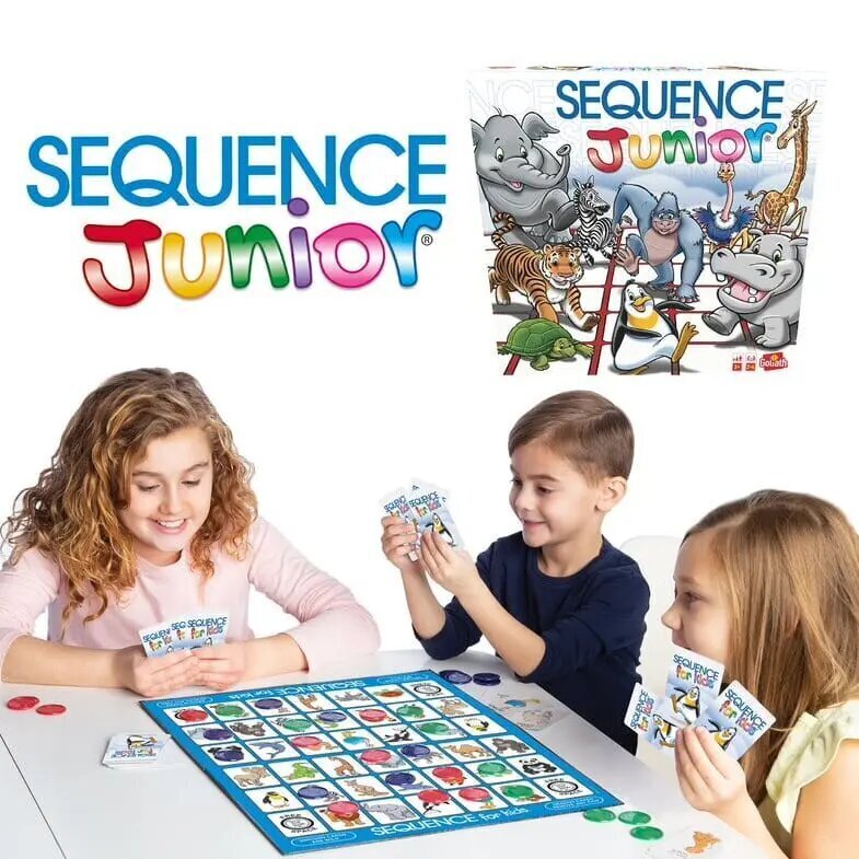 Lauamäng Sequence Junior hind ja info | Lauamängud ja mõistatused perele | hansapost.ee