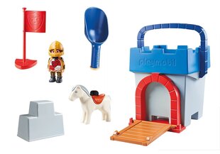 70340 PLAYMOBIL® 1.2.3 Замок из песка цена и информация | Конструкторы и кубики | hansapost.ee