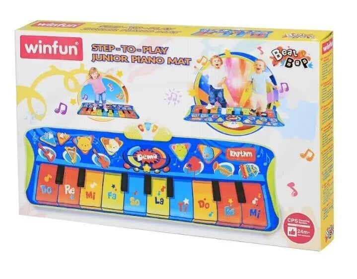 Winfun mängumatt klaver-tantsumatt цена и информация | Arendavad laste mänguasjad | hansapost.ee