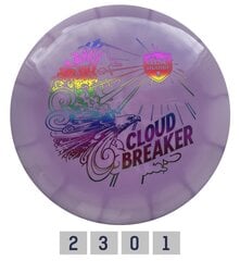 Диск для диск-гольфа Discmania Putter Lux Vapor Cloud Breaker, фиолетовый цена и информация | Диск-гольф | hansapost.ee