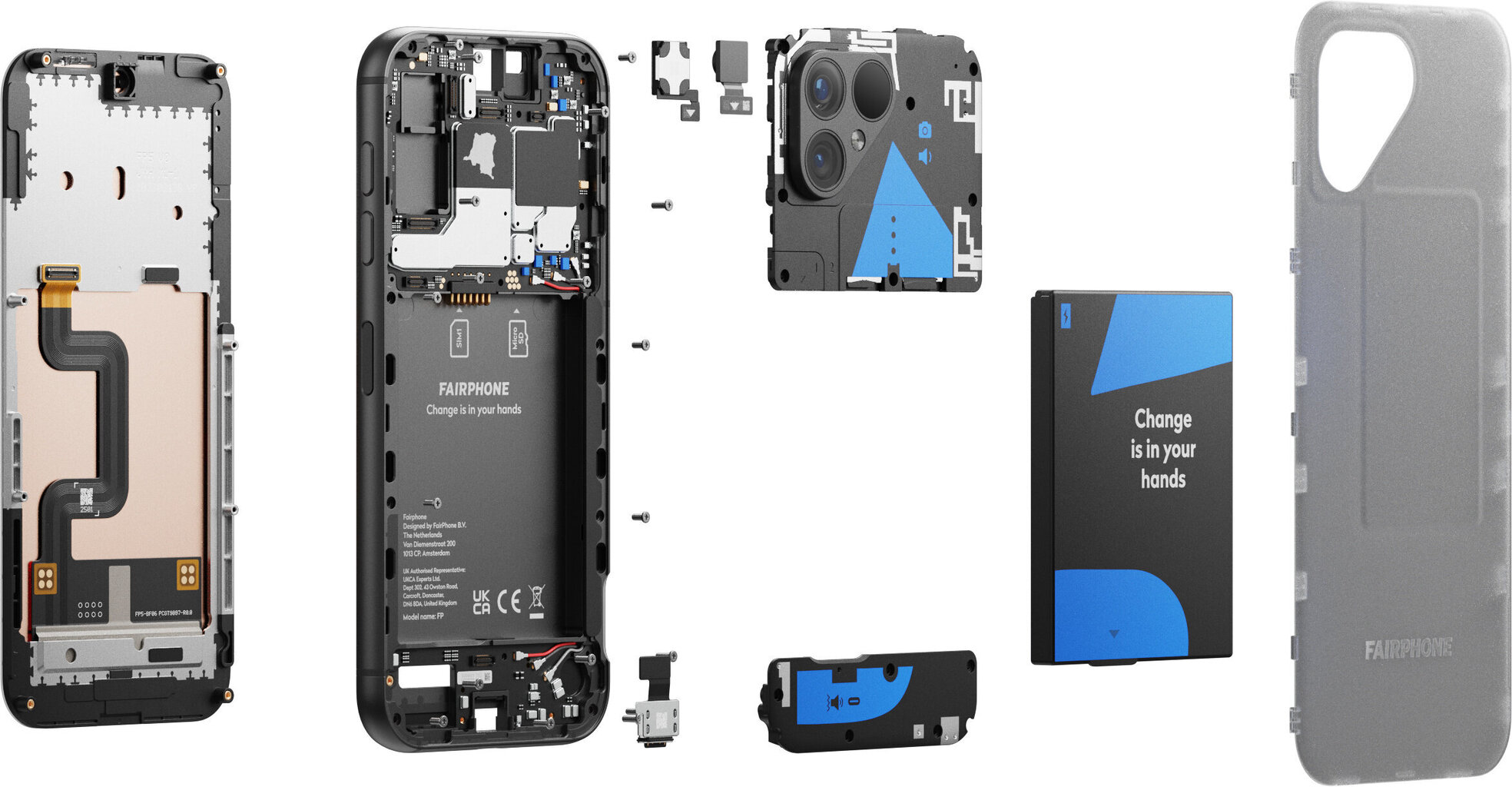 Fairphone 5 5G 8/256GB Transparent hind ja info | Telefonid | hansapost.ee