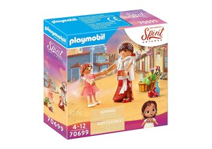 70699 PLAYMOBIL® Dreamworks Spirit Noor Lucky & Mama Milagro цена и информация | Конструкторы и кубики | hansapost.ee