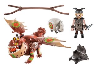 70729 PLAYMOBIL® Dragons Draakoni võistlus: Fishlegs ir Meatlug цена и информация | Конструкторы и кубики | hansapost.ee