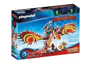 70731 PLAYMOBIL® Dragons Draakoni võistlus: Snotlout ja Hookfang цена и информация | Конструкторы и кубики | hansapost.ee