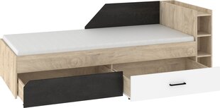 Кровать Pax-08, коричневый/черный цвет цена и информация | Кровати | hansapost.ee