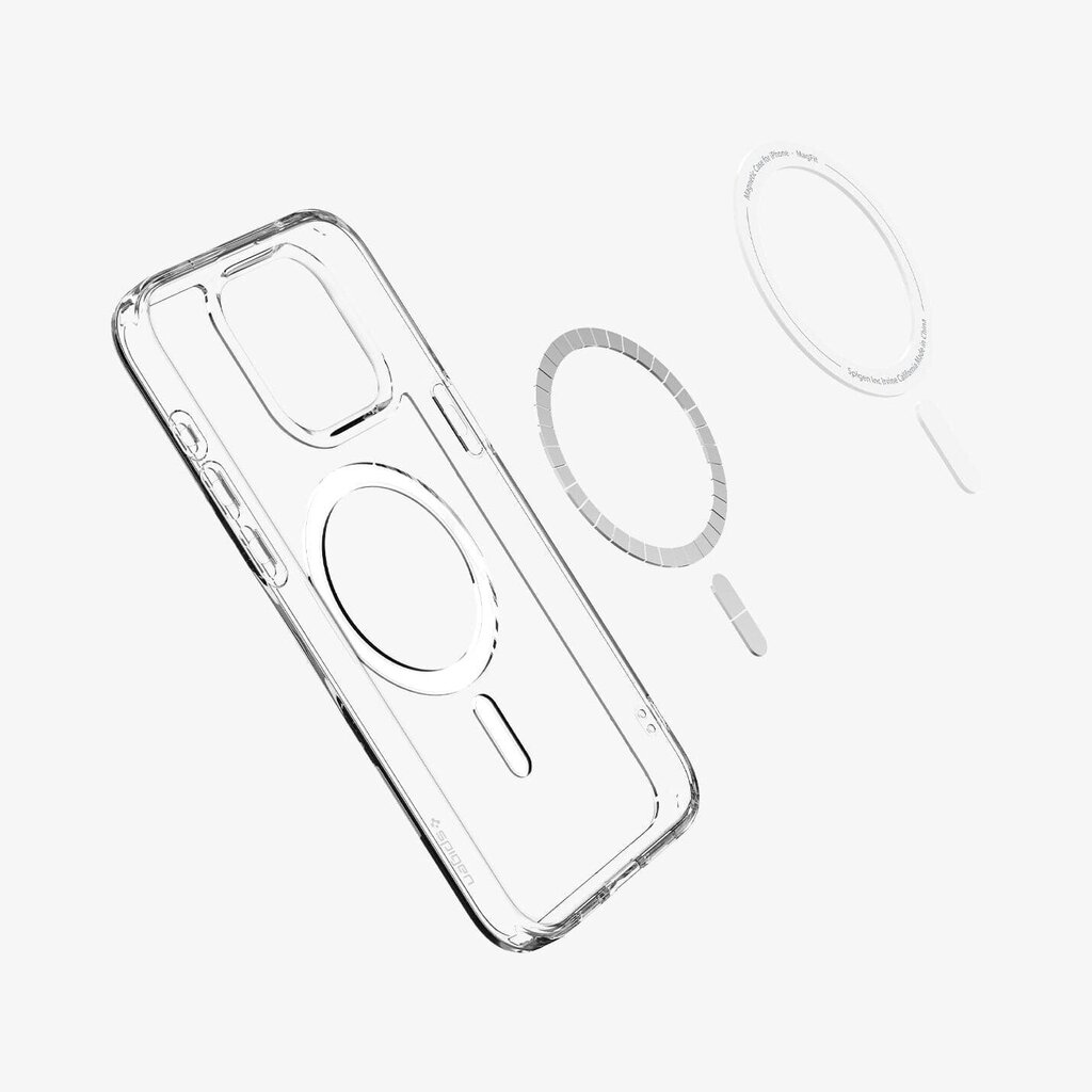 Spigen Ultra Hybrid iPhone 15 Pro Max, läbipaistev frost must hind ja info | Telefonide kaitsekaaned ja -ümbrised | hansapost.ee