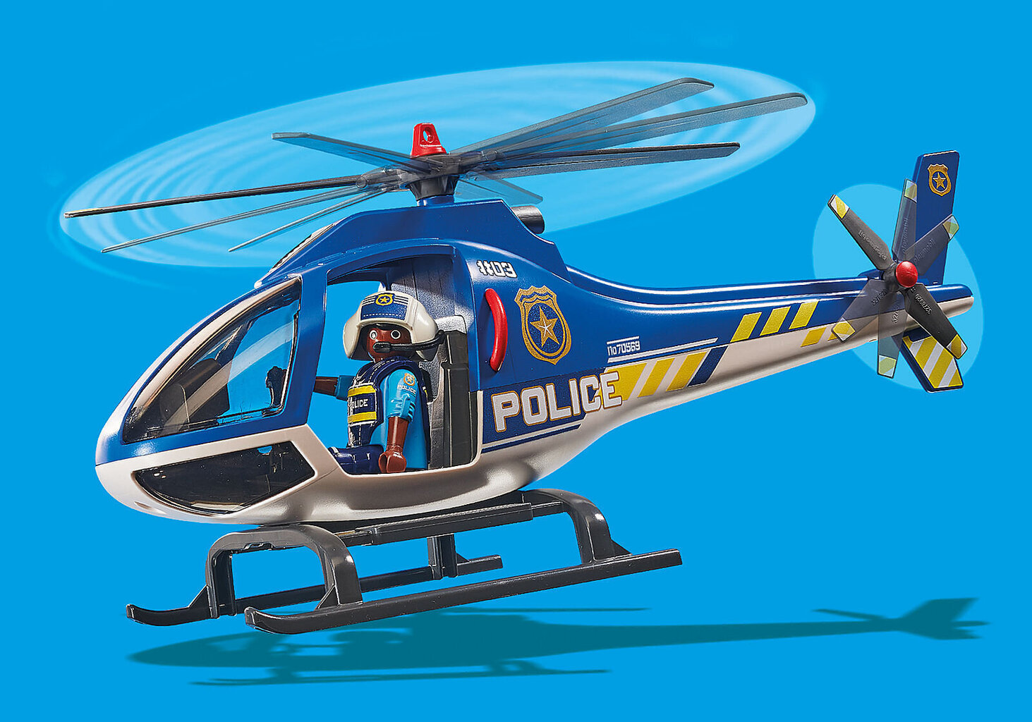 70569 PLAYMOBIL® City Action, Politsei missioon: langevarjuotsing цена и информация | Klotsid ja konstruktorid | hansapost.ee